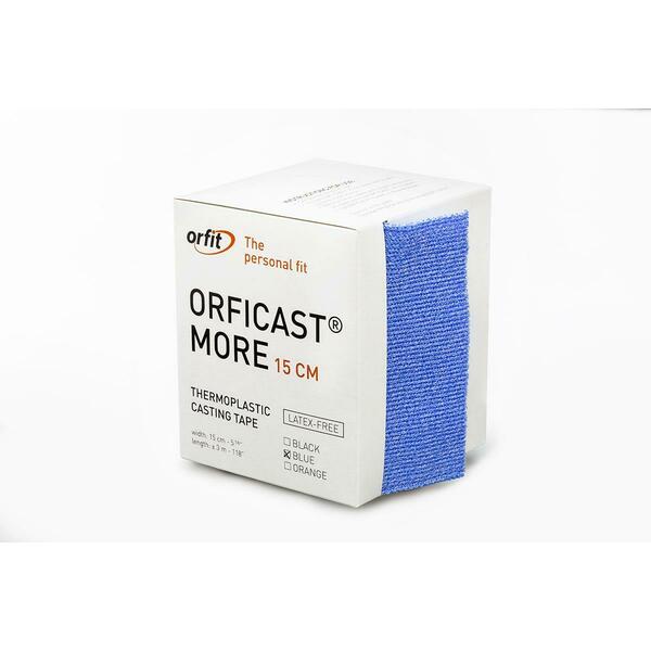 Orficast 6 in. x 9 ft. More Thermoplastic Tape, Blue - 6 Per Box 24-5612-6